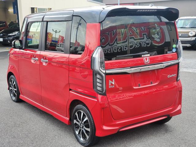 Ｎ－ＢＯＸカスタム Ｇ・ＥＸホンダセンシング　ＳＤナビ　ＣＤ　ＤＶＤ　Ｂｌｕｅｔｏｏｔｈ　フルセグＴＶ　ＥＴＣ　センシング　レーンアシスト　ステリモ　クルーズコントロール　スマートキー　バックカメラ　１４インチ純正アルミ　両側パワースライドドア（9枚目）