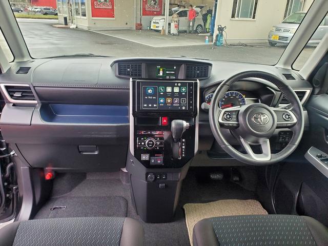 ルーミー カスタムG スマートアシスト 両側パワースライドドア ディスプレイオーディオ Bluetooth パノラミックビューモニター LEDライト フルセグTV シートヒーター クルーズコントロール 14インチアルミ(14枚目)