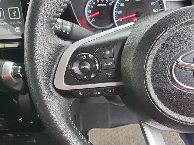 ルーミー カスタムG スマートアシスト 両側パワースライドドア ディスプレイオーディオ Bluetooth パノラミックビューモニター LEDライト フルセグTV シートヒーター クルーズコントロール 14インチアルミ(33枚目)