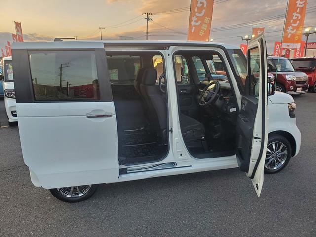 Ｎ－ＢＯＸカスタム ベースグレード　ナビ　Ｂｌｕｅｔｏｏｔｈ　フルセグＴＶ　バックカメラ　純正１４インチアルミ　左パワースライドドア　クルーズコントロール　ステリモ　ドライブレコーダー　スマートキー　シートヒーター（19枚目）