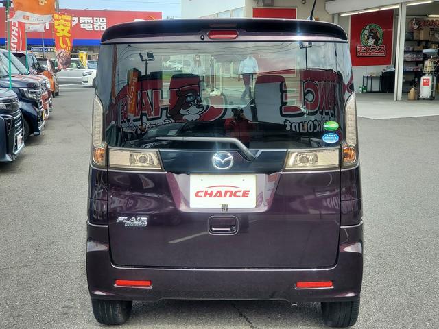 フレアワゴンカスタムスタイル XS SDナビ CD DVD Bluetooth シートヒーター HID フォグ オートライト 15インチ純正アルミ 両側パワースライドドア レーンアシスト アイドリングストップ 衝突軽減ブレーキ(8枚目)