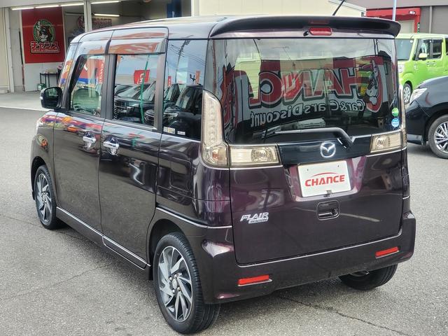 フレアワゴンカスタムスタイル XS SDナビ CD DVD Bluetooth シートヒーター HID フォグ オートライト 15インチ純正アルミ 両側パワースライドドア レーンアシスト アイドリングストップ 衝突軽減ブレーキ(9枚目)