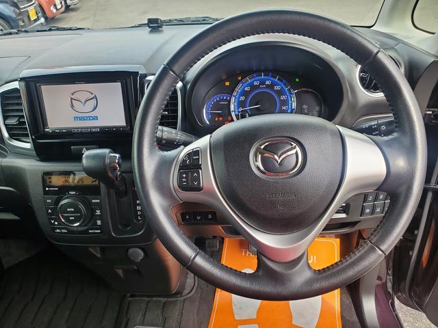 フレアワゴンカスタムスタイル XS SDナビ CD DVD Bluetooth シートヒーター HID フォグ オートライト 15インチ純正アルミ 両側パワースライドドア レーンアシスト アイドリングストップ 衝突軽減ブレーキ(33枚目)