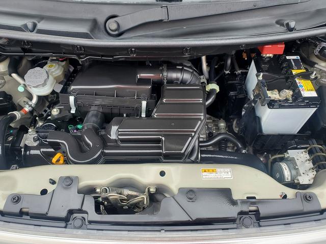 フレアワゴンカスタムスタイル XS SDナビ CD DVD Bluetooth シートヒーター HID フォグ オートライト 15インチ純正アルミ 両側パワースライドドア レーンアシスト アイドリングストップ 衝突軽減ブレーキ(55枚目)