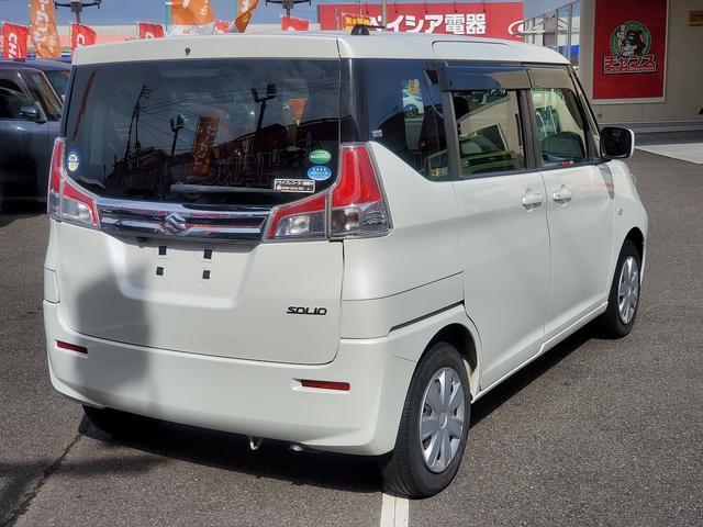 ソリオ G SDナビ CD DVD Bluetooth フルセグTV バックカメラ ETC 左パワースライドドア シートヒーター プッシュスタート スマートキー ドライブレコーダー オートライト(7枚目)