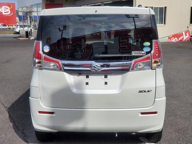 ソリオ G SDナビ CD DVD Bluetooth フルセグTV バックカメラ ETC 左パワースライドドア シートヒーター プッシュスタート スマートキー ドライブレコーダー オートライト(8枚目)