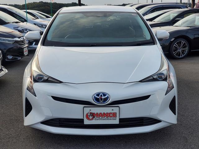 プリウス E 社外ナビ Bluetooth バックカメラ ステアリングリモコン プッシュスタート 15インチアルミ LEDライト スマートキー ETC ドライブレコーダー(5枚目)