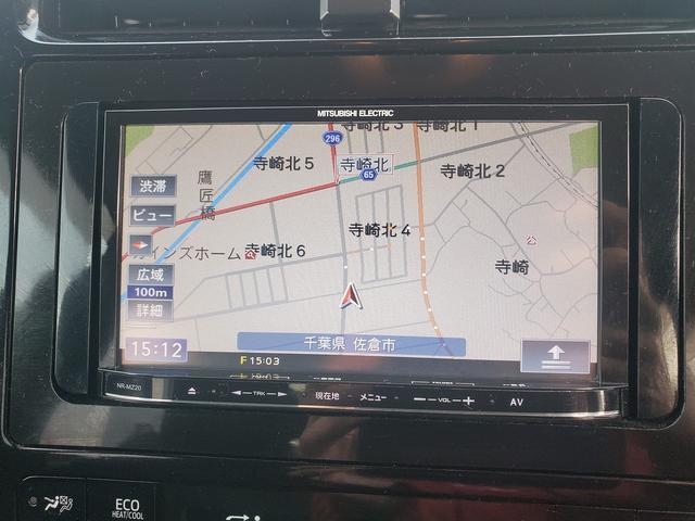 プリウス E 社外ナビ Bluetooth バックカメラ ステアリングリモコン プッシュスタート 15インチアルミ LEDライト スマートキー ETC ドライブレコーダー(27枚目)