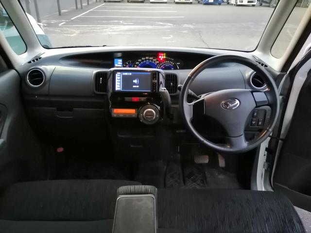 タント カスタムRS SDナビ CD DVD Bluetooth スマートキー 15インチ社外アルミ HIDライト フォグ ETC 左パワースライドドア(3枚目)