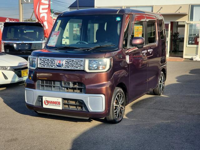 ウェイク Ｌ　ＳＡ　ＳＤナビ　ＣＤ　ＤＶＤ　Ｂｌｕｅｔｏｏｔｈ　フルセグＴＶ　スマートキー　プッシュスタート　社外１４インチアルミ　左パワースライドドア　ステリモ（4枚目）