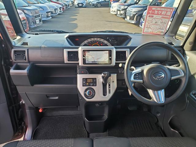 ウェイク Ｌ　ＳＡ　ＳＤナビ　ＣＤ　ＤＶＤ　Ｂｌｕｅｔｏｏｔｈ　フルセグＴＶ　スマートキー　プッシュスタート　社外１４インチアルミ　左パワースライドドア　ステリモ（13枚目）