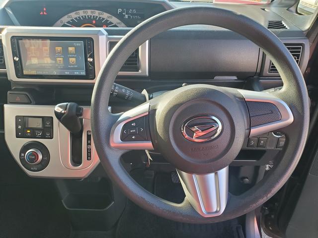 ウェイク Ｌ　ＳＡ　ＳＤナビ　ＣＤ　ＤＶＤ　Ｂｌｕｅｔｏｏｔｈ　フルセグＴＶ　スマートキー　プッシュスタート　社外１４インチアルミ　左パワースライドドア　ステリモ（36枚目）