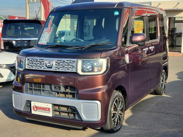 ウェイク Ｌ　ＳＡ　ＳＤナビ　ＣＤ　ＤＶＤ　Ｂｌｕｅｔｏｏｔｈ　フルセグＴＶ　スマートキー　プッシュスタート　社外１４インチアルミ　左パワースライドドア　ステリモ（73枚目）