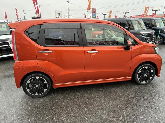 ムーヴ カスタム RS ハイパーSA スマートキー ステリモ 衝突軽減ブレーキ アイドリングストップ プッシュスタート SDナビ CD DVD Bluetooth フォグ 15インチ純正アルミ LEDライト(17枚目)