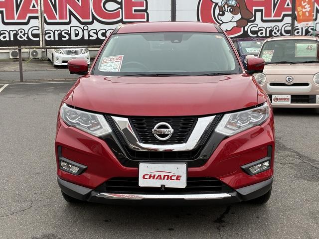 エクストレイル 20Xi SDナビ CD DVD Bluetooth フルセグTV アラウンドビューモニター ETC オートライト プッシュスタート アイドリングストップ LEDライト フォグ ステリモ プロパイロット(5枚目)