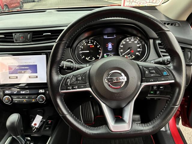 エクストレイル 20Xi SDナビ CD DVD Bluetooth フルセグTV アラウンドビューモニター ETC オートライト プッシュスタート アイドリングストップ LEDライト フォグ ステリモ プロパイロット(40枚目)