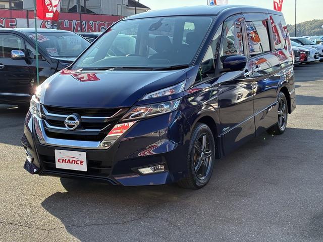 セレナ ハイウェイスター　Ｖセレクション　ＳＤナビ　ＣＤ　ＤＶＤ　ＢｌｕｅｔｏｏｔｈフルセグＴＶ　両側パワースライドドア　アラウンドビューモニター　フリップダウンモニター　ＥＴＣ　ＬＥＤオートライト　ドライブレコーダーＦＲ社外１６インチアルミ（4枚目）