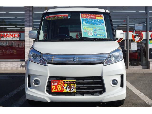 TS SDナビ フルセグTV CD録音 DVD USB接続 スマートキー プッシュスタート ETC 両側パワスラ 電動格納ミラー アイドリングストップ HIDヘッドライト フォグライト 純正15インチアルミ(6枚目)