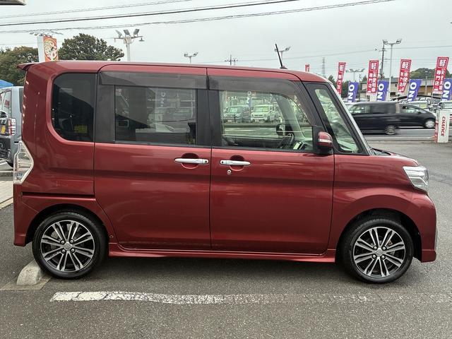 タント カスタムＲＳ　ＳＡＩＩ　社外ナビ　フルセグＴＶ　Ｂｌｕｅｔｏｏｔｈ接続　ＣＤ／ＤＶＤ再生　ＥＴＣ　バックカメラ　両側パワースライドドア　アイドリングストップ　ＬＥＤヘッドライト　プッシュスタート　スマートキー　純正アルミ（7枚目）