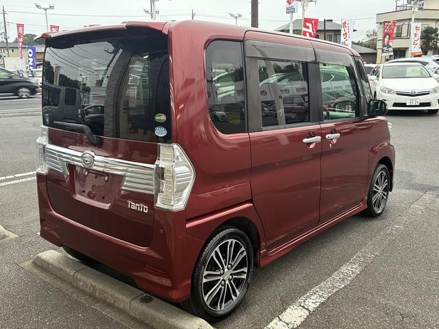 タント カスタムＲＳ　ＳＡＩＩ　社外ナビ　フルセグＴＶ　Ｂｌｕｅｔｏｏｔｈ接続　ＣＤ／ＤＶＤ再生　ＥＴＣ　バックカメラ　両側パワースライドドア　アイドリングストップ　ＬＥＤヘッドライト　プッシュスタート　スマートキー　純正アルミ（8枚目）