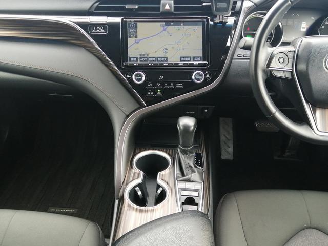 カムリ Ｇ　純正ナビ　フルセグＴＶ　Ｂｌｕｅｔｏｏｔｈ接続　ＥＴＣ　　バックカメラ　運転席パワーシート　ＬＥＤヘッド　プッシュスタート　スマートキー　クルーズコントロール　純正アルミ　トヨタセーフティーセンス（14枚目）