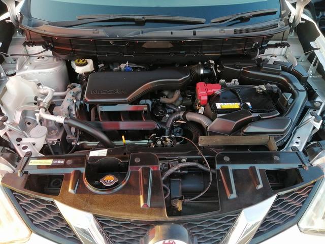 エクストレイル 20Xt エマージェンシーブレーキパッケージ 純正ナビ フルセグTV Bluetooth接続 アラウンドビューモニター バックカメラ シートヒーター ディスチャージヘッドライト アイドリングストップ プッシュスタート スマートキー 純正アルミ(46枚目)