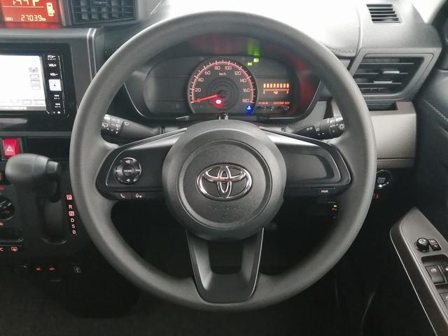 ルーミー Ｘ　純正ナビ　フルセグＴＶ　Ｂｌｕｅｔｏｏｔｈ接続　ＣＤ／ＤＶＤ再生　ＥＴＣ　バックカメラ　プッシュスタート　スマートキー　スマートアシスト　アイドリングストップ　左後パワースライド　前席シートヒーター（5枚目）