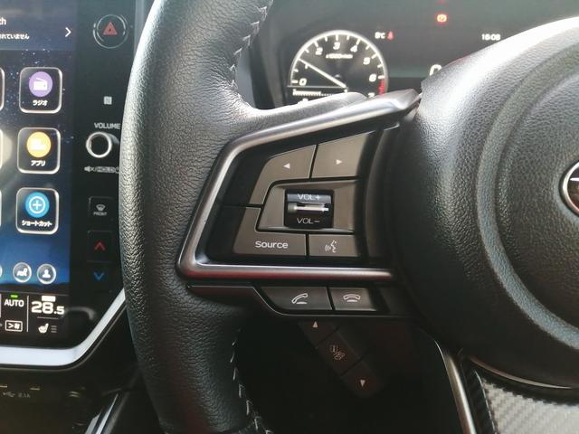 レヴォーグ GT EX 純正ナビ フルセグTV Bluetooth接続 バックカメラ アイサイト パワーシート シートヒーター LEDヘッドライト アイドリングストップ プッシュスタート スマートキー 純正アルミ(24枚目)