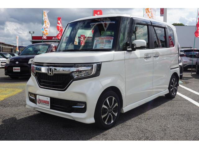 Ｎ－ＢＯＸ Ｇ・Ｌホンダセンシング　メモリナビ　ＣＤ　ＤＶＤ再生　Ｂｌｕｅｔｏｏｔｈ　バックカメラ　ＥＴＣ　両側スライド片側電動スライドドア　アルミホイール　衝突軽減ブレーキ　クルーズコントロール（3枚目）