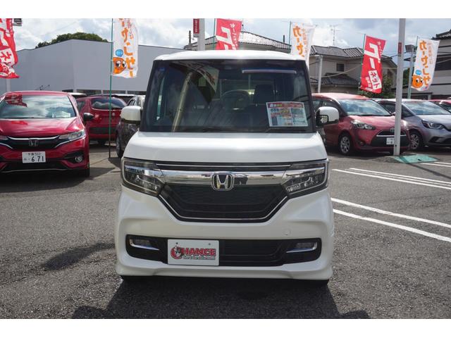 Ｎ－ＢＯＸ Ｇ・Ｌホンダセンシング　メモリナビ　ＣＤ　ＤＶＤ再生　Ｂｌｕｅｔｏｏｔｈ　バックカメラ　ＥＴＣ　両側スライド片側電動スライドドア　アルミホイール　衝突軽減ブレーキ　クルーズコントロール（4枚目）