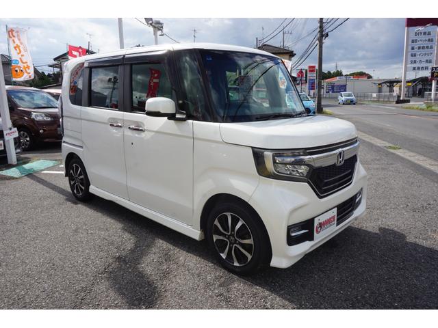 Ｎ－ＢＯＸ Ｇ・Ｌホンダセンシング　メモリナビ　ＣＤ　ＤＶＤ再生　Ｂｌｕｅｔｏｏｔｈ　バックカメラ　ＥＴＣ　両側スライド片側電動スライドドア　アルミホイール　衝突軽減ブレーキ　クルーズコントロール（5枚目）