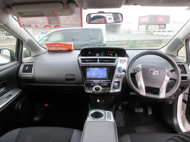 プリウスアルファ Ｓ　純正ナビ　ワンセグＴＶ　Ｂｌｕｅｔｏｏｔｈオーディオ　バックカメラ　ＥＴＣ　アルミホイール　フォグライト　横滑り防止　ＡＢＳ　運転席エアバック　助手席エアバック（25枚目）