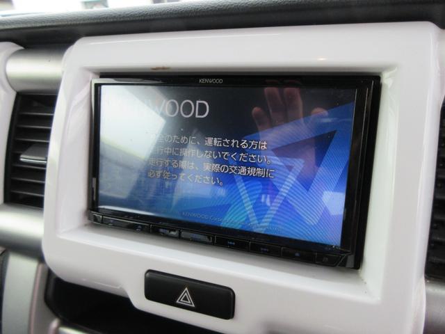 ハスラー Ｇ　社外ナビ　フルセグＴＶ　Ｂｌｕｅｔｏｏｔｈオーディオ　シートヒーター　スマートキー　ＥＴＣ　電動格納ミラー　アルミホイール　アイドリングストップ　衝突被害軽減システム（4枚目）