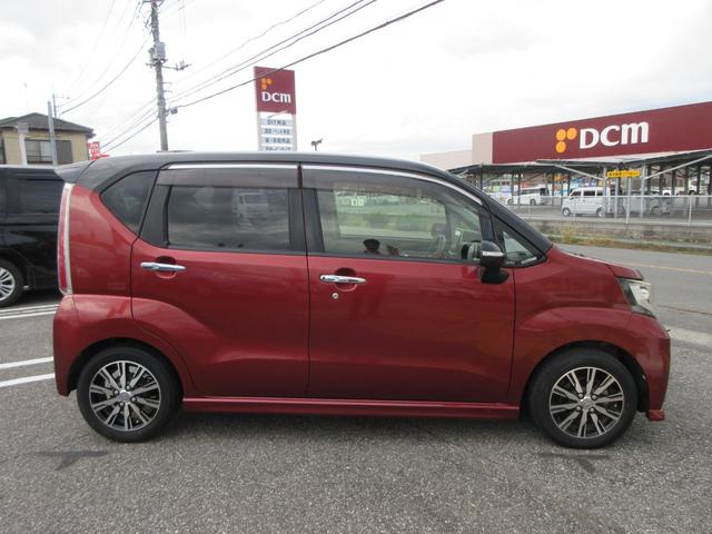 ムーヴ カスタム X ハイパーSA Bluetooth ETC フルセグTV バックカメラ スマートキー 電動格納ドアミラー DVD CD LEDヘッドライト ABS 横滑り防止装置 衝突軽減ブレーキ アイドリングストップ(6枚目)