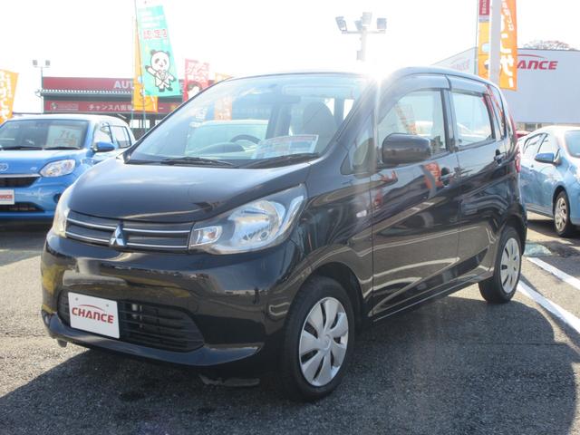 ｅＫワゴン Ｅ　社外ナビ　ワンセグ　電格ミラー　取扱説明書　ベンチシート　フルフラットシート　キーレス　エアバッグ　助手席エアバッグ　ＡＢＳ　インパネＡＴ　ＣＤ　ＤＶＤ　ハロゲン　エアコン　パワステ（3枚目）