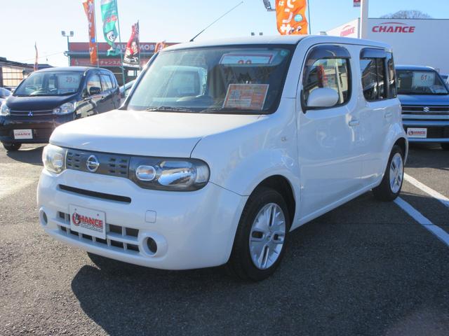 キューブ １５Ｘ　スマートキー　ＡＢＳ　横滑り防止装置　アイドリングストップ　エアバッグ　助手席エアバッグ　プライバシーガラス　フルフラットシート（3枚目）