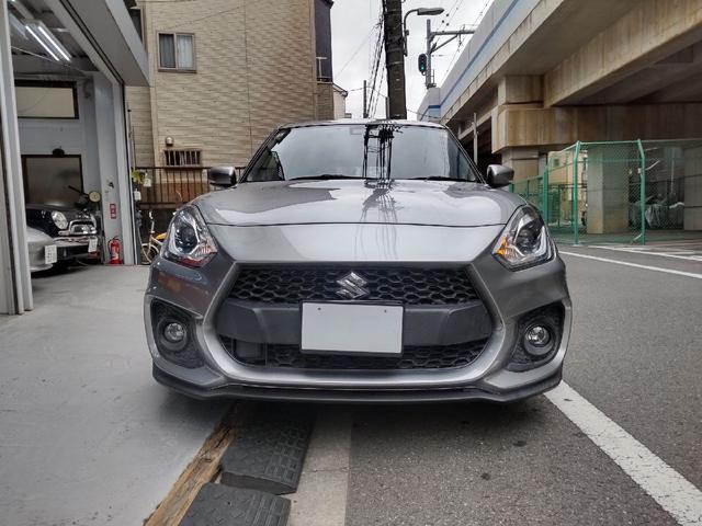 スイフトスポーツ ベースグレード　６速ＭＴ／ワンオーナー／エンケイ１７インチＰＭＦ１／タナベＦＵＮＴＯＲＩＤＥダウンサス／ドライブレコーダー／ＥＴＣ／セーフティパッケージ（全方位カメラ無し）（4枚目）