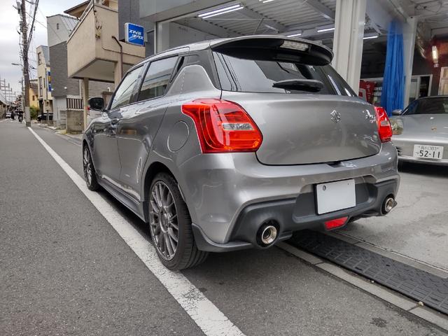 スイフトスポーツ ベースグレード　６速ＭＴ／ワンオーナー／エンケイ１７インチＰＭＦ１／タナベＦＵＮＴＯＲＩＤＥダウンサス／ドライブレコーダー／ＥＴＣ／セーフティパッケージ（全方位カメラ無し）（12枚目）