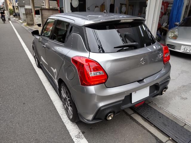 スイフトスポーツ ベースグレード　６速ＭＴ／ワンオーナー／エンケイ１７インチＰＭＦ１／タナベＦＵＮＴＯＲＩＤＥダウンサス／ドライブレコーダー／ＥＴＣ／セーフティパッケージ（全方位カメラ無し）（13枚目）
