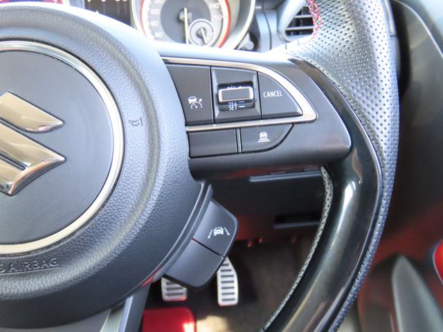 スイフトスポーツ ベースグレード 全周囲カメラ ナビ TV クリアランスソナー オートクルーズコントロール レーンアシスト 衝突被害軽減システム アルミホイール LEDヘッドランプ スマートキー 電動格納ミラー(9枚目)