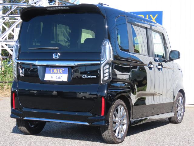 Ｎ－ＢＯＸカスタム ＥＸターボ　ＥＴＣ　バックカメラ　両側電動スライドドア　ナビ　ＴＶ　クリアランスソナー　オートクルーズコントロール　レーンアシスト　衝突被害軽減システム　ＬＥＤヘッドランプ　スマートキー　アイドリングストップ（17枚目）