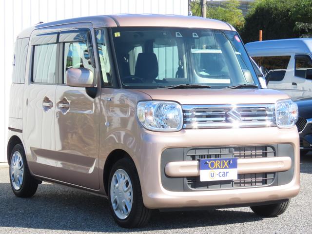 スペーシア ハイブリッドＧ　ＥＴＣ　両側スライドドア　ナビ　クリアランスソナー　レーンアシスト　衝突被害軽減システム　オートライト　スマートキー　アイドリングストップ　電動格納ミラー　ベンチシート　ＣＶＴ　盗難防止システム（13枚目）