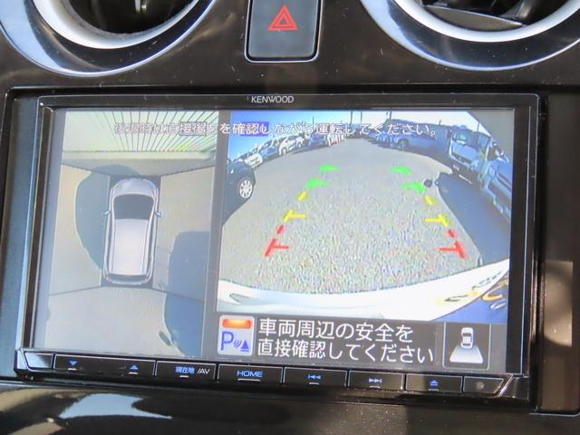 ノート ｅ－パワー　Ｂ　ＥＴＣ　全周囲カメラ　ナビ　ＴＶ　クリアランスソナー　レーンアシスト　スマートキー　電動格納ミラー　ＡＴ　ＥＳＣ　ＣＤ　ＵＳＢ　エアコン　パワーステアリング　パワーウィンドウ（5枚目）