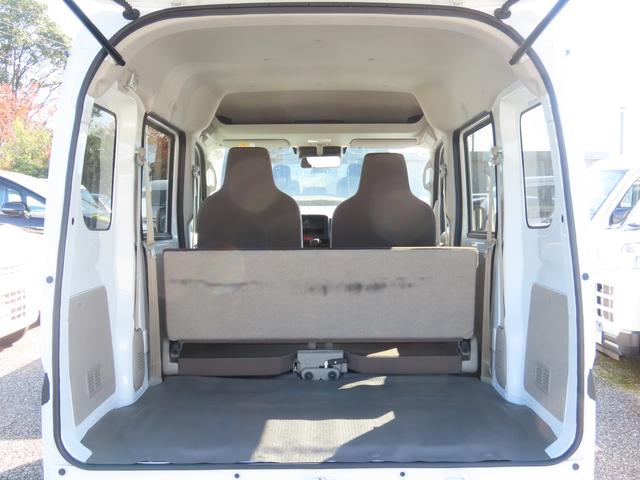 エブリイ ＰＣ　両側スライドドア　クリアランスソナー　レーンアシスト　衝突被害軽減システム　キーレスエントリー　ＡＴ　ＡＢＳ　ＥＳＣ　衝突安全ボディ　エアコン　パワーステアリング　パワーウィンドウ（17枚目）