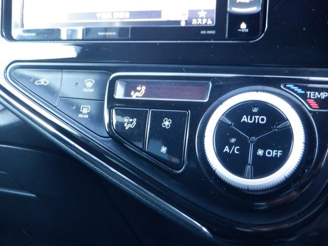 アクア Ｓスタイルブラック　ＥＴＣ　バックカメラ　ナビ　ＴＶ　クリアランスソナー　レーンアシスト　衝突被害軽減システム　オートマチックハイビーム　スマートキー　電動格納ミラー　ＣＶＴ　盗難防止システム（9枚目）