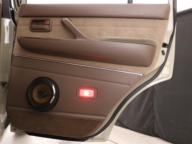 ランドクルーザー８０ ＶＸリミテッド　Ｗｏｎｄｅｒ　デザートカーキペイント　丸目換装　ナローボディー換装　３インチＵＰ　新品ＤＥＡＮクロスカントリーＡＷ　新品ＴＯＹＯＭＴタイヤ　新品コーデュロイシートカバー　社外７インチナビ　ＥＴＣ（55枚目）