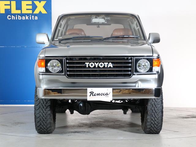 ランドクルーザー８０ ＶＸリミテッド　買取車両　ＲｅｎｏｃａシリーズＷｏｎｄｅｒ　ディーゼルターボ　シルバーペイント　ナローボディー　リフトアップ　ＴＯＹＯＭＴタイヤ　ＤＥＡＮカリフォルニアＡＷ　カロッツェリア製ナビ　バックカメラ　ＥＴＣ（22枚目）
