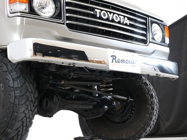 ランドクルーザー８０ ＶＸリミテッド　買取車両　ＲｅｎｏｃａシリーズＷｏｎｄｅｒ　ディーゼルターボ　シルバーペイント　ナローボディー　リフトアップ　ＴＯＹＯＭＴタイヤ　ＤＥＡＮカリフォルニアＡＷ　カロッツェリア製ナビ　バックカメラ　ＥＴＣ（27枚目）