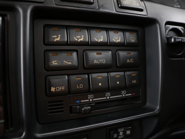 ランドクルーザー80 VXリミテッド VXリミテッドグレード スモーキーブルーペイント ブッシュワーカー風オーバーフェンダー 輸出用角目4灯ヘッドライト 新品ジオランダーMTタイヤ 新品ジムラインAW 新品ブラウンクラシックシートカバー(59枚目)