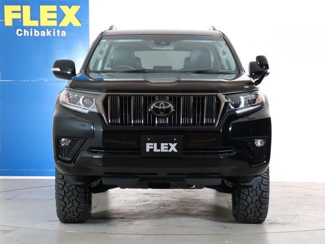 ランドクルーザープラド TX Lパッケージ・ブラックエディション ブラックエディション ディーゼルターボモデル 2インチリフトアップ 純正18インチAW ALPINEBIG-X9インチナビ バックカメラ ALPINEフリップダウンモニター VIPERセキュリティー(23枚目)